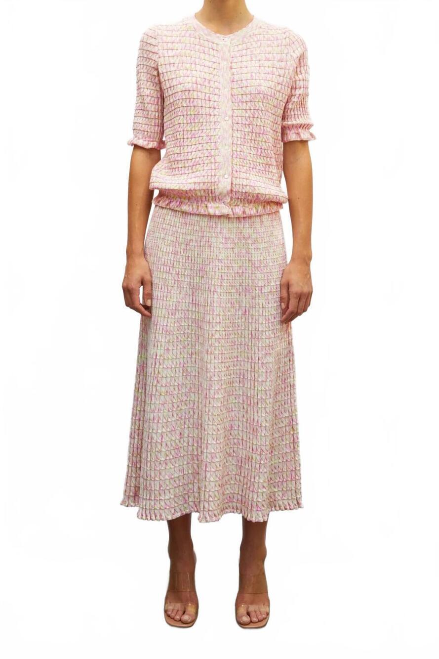 NEW MOLLI enjou knit cardigan in rose